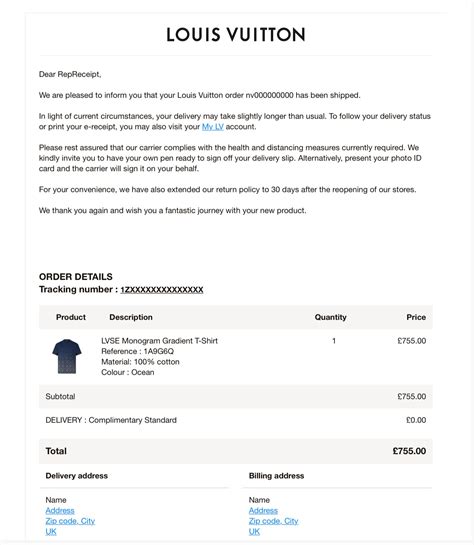 louis vuitton receipt email|Louis Vuitton receipt pdf.